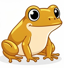 La grenouille d'or, mascotte de Welcome Nantes